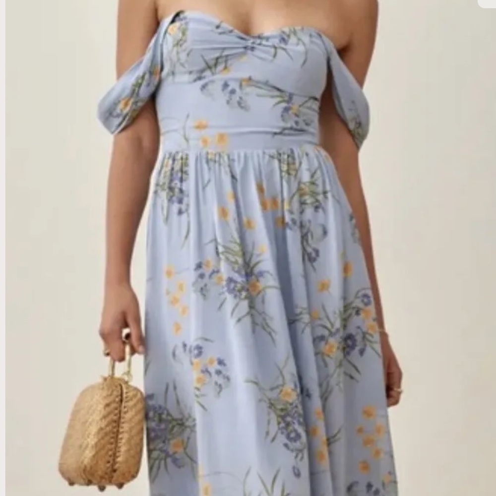 Reformation Violet Dress in Lazio Size 2.